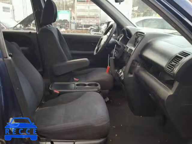 2005 HONDA CR-V LX SHSRD68565U300545 image 4