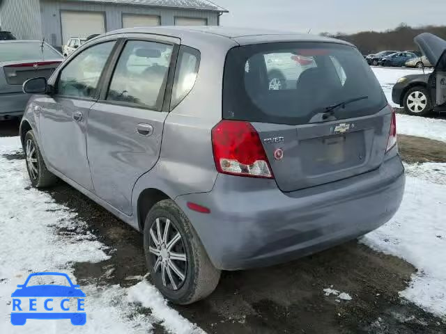 2006 CHEVROLET AVEO/LS KL1TD66606B673617 Bild 2