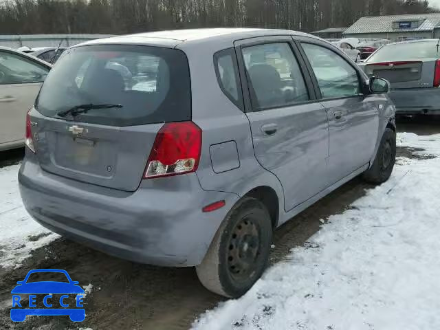 2006 CHEVROLET AVEO/LS KL1TD66606B673617 зображення 3