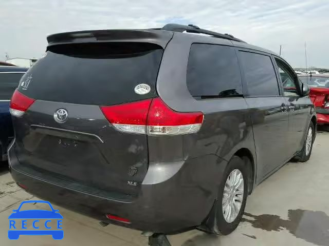 2013 TOYOTA SIENNA XLE 5TDYK3DC8DS329924 зображення 3