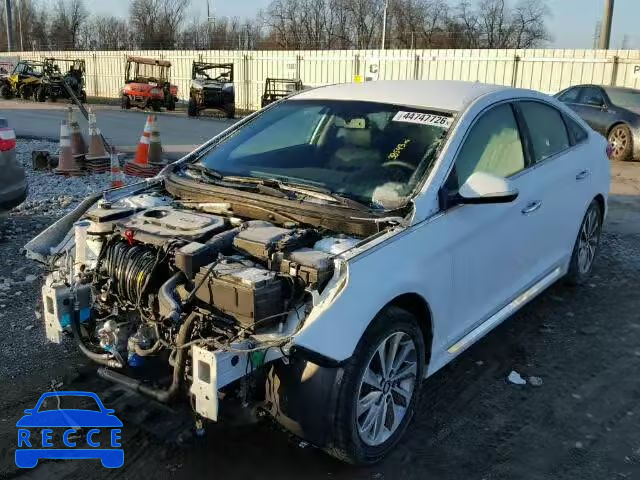 2015 HYUNDAI SONATA SPO 5NPE34AF8FH088542 зображення 1