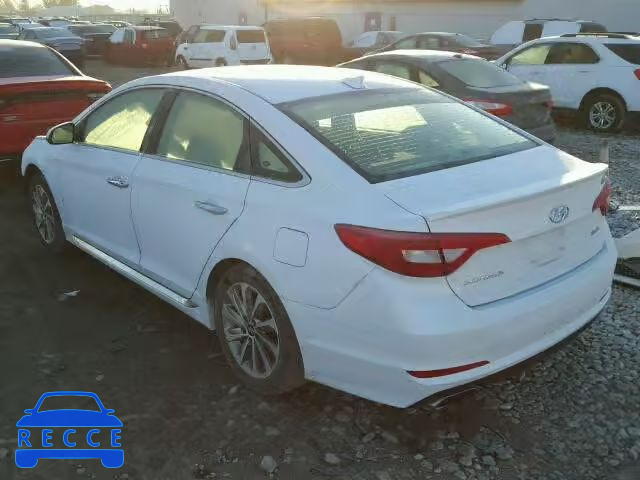 2015 HYUNDAI SONATA SPO 5NPE34AF8FH088542 image 2