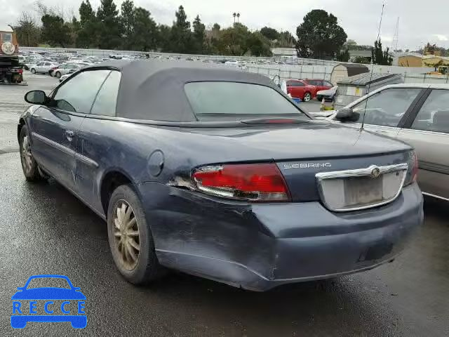 2002 CHRYSLER SEBRING LX 1C3EL55R82N297479 зображення 2