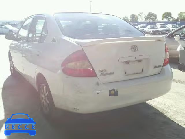 2002 TOYOTA PRIUS JT2BK12U220052251 image 2