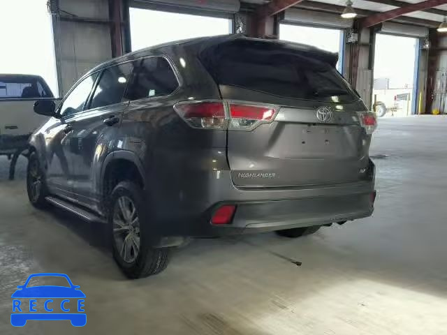 2014 TOYOTA HIGHLANDER 5TDKKRFH7ES024420 image 2