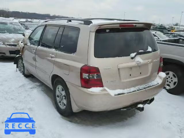 2007 TOYOTA HIGHLANDER JTEEP21A370218802 image 2