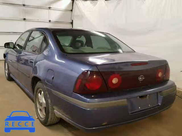 2000 CHEVROLET IMPALA LS 2G1WH55K8Y9187802 image 2