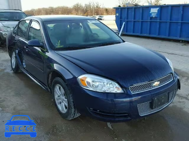 2012 CHEVROLET IMPALA LS 2G1WF5E37C1222108 зображення 0