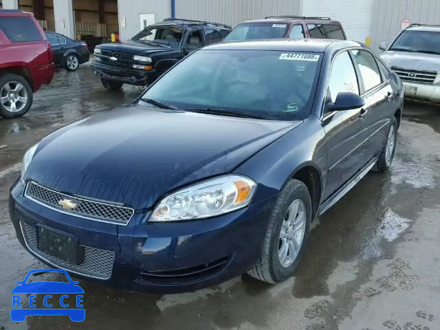 2012 CHEVROLET IMPALA LS 2G1WF5E37C1222108 зображення 1