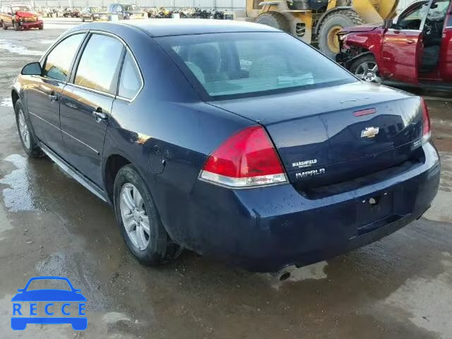 2012 CHEVROLET IMPALA LS 2G1WF5E37C1222108 зображення 2