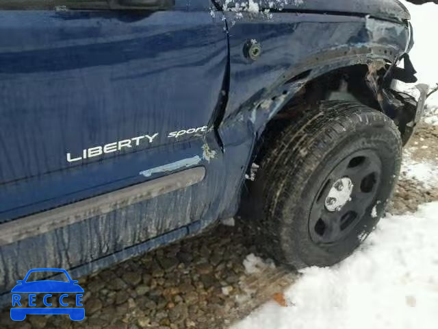 2002 JEEP LIBERTY SP 1J4GL48192W227191 image 9