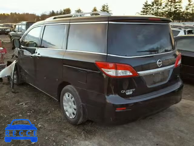 2012 NISSAN QUEST JN8AE2KP2C9033100 зображення 2