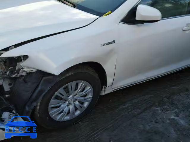 2012 TOYOTA CAMRY HYBR 4T1BD1FK7CU018094 зображення 9