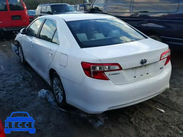 2012 TOYOTA CAMRY HYBR 4T1BD1FK7CU018094 зображення 2