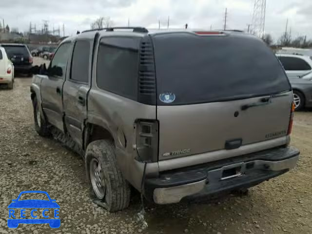 2003 CHEVROLET TAHOE K150 1GNEK13Z83J154459 image 2