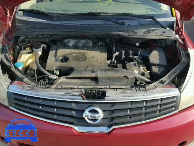 2007 NISSAN QUEST S/SE 5N1BV28U27N100381 image 6