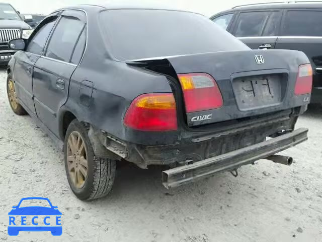 2000 HONDA CIVIC LX 2HGEJ6670YH600536 image 2