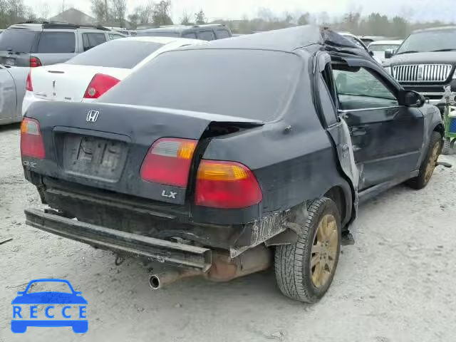 2000 HONDA CIVIC LX 2HGEJ6670YH600536 image 3