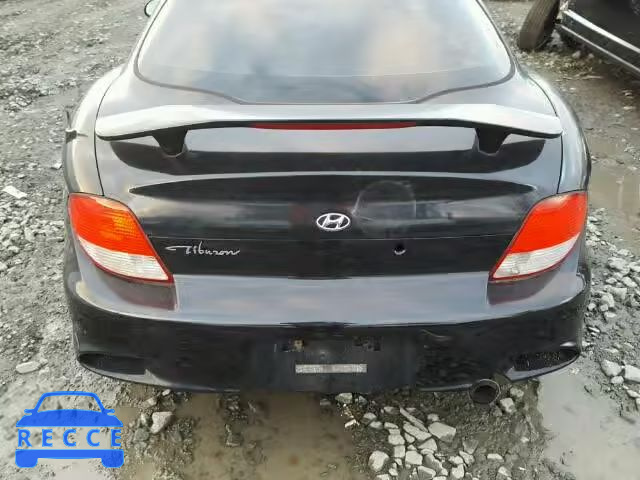 2001 HYUNDAI TIBURON KMHJG25F01U222259 image 9