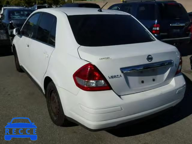 2007 NISSAN VERSA S/SL 3N1BC11E97L430478 image 2