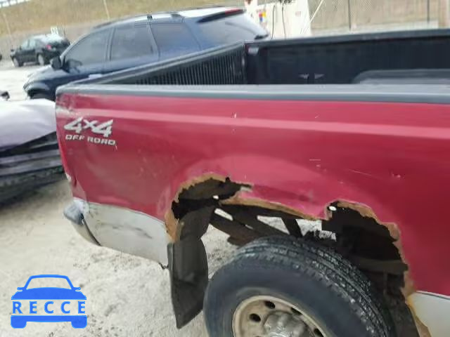 2002 FORD F250 SUPER 1FTNW21L82ED54492 image 9