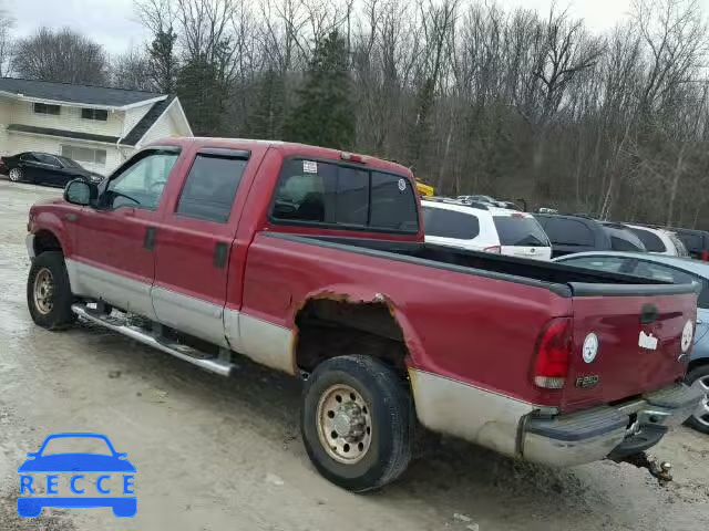 2002 FORD F250 SUPER 1FTNW21L82ED54492 image 2