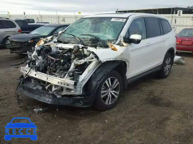 2016 HONDA PILOT EXLN 5FNYF6H7XGB092218 зображення 1