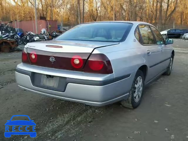 2002 CHEVROLET IMPALA 2G1WF55E329225511 зображення 3