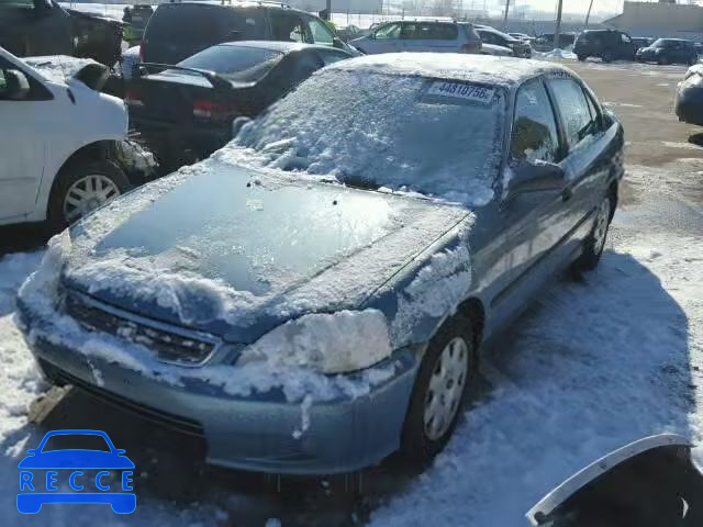 2000 HONDA CIVIC LX 1HGEJ6576YL057598 image 1