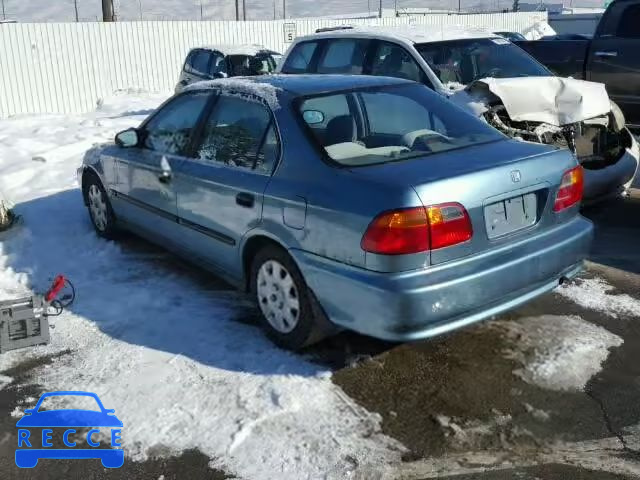 2000 HONDA CIVIC LX 1HGEJ6576YL057598 image 2