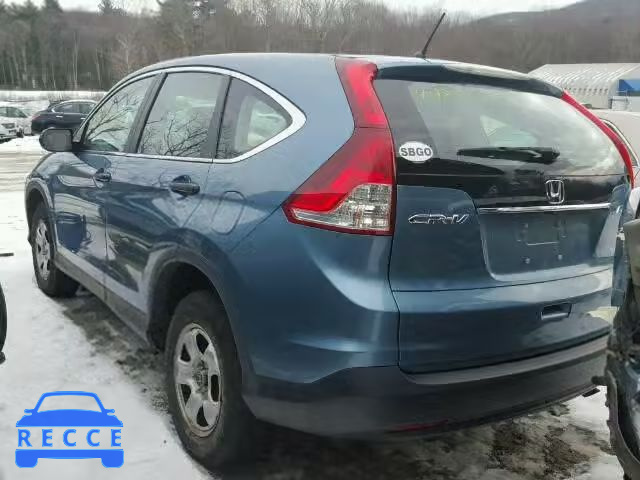 2013 HONDA CR-V LX 5J6RM4H34DL005296 image 2