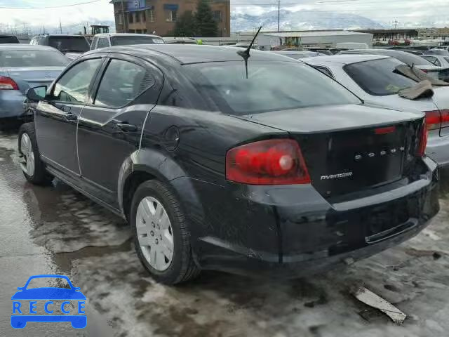 2012 DODGE AVENGER SE 1C3CDZAB8CN168017 image 2