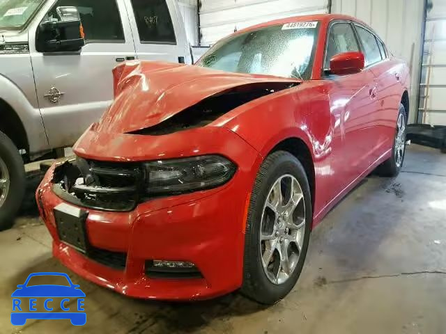 2015 DODGE CHARGER SX 2C3CDXJG3FH903421 зображення 1