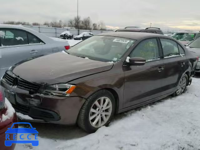 2011 VOLKSWAGEN JETTA SE 3VWBX7AJ9BM394437 image 1