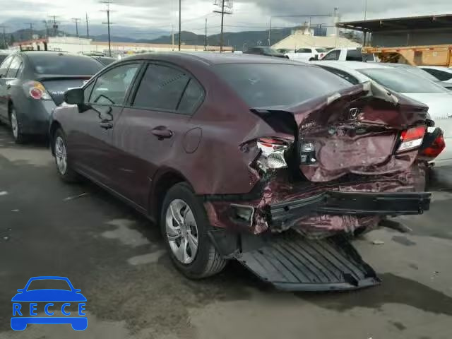 2014 HONDA CIVIC LX 19XFB2F53EE241049 image 2