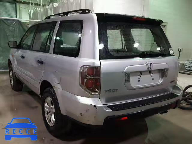 2006 HONDA PILOT LX 2HKYF18146H559115 image 2