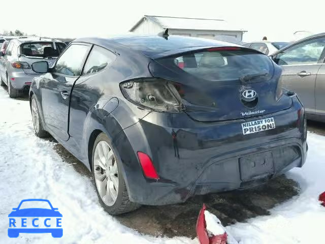 2013 HYUNDAI VELOSTER KMHTC6AD3DU089274 image 2