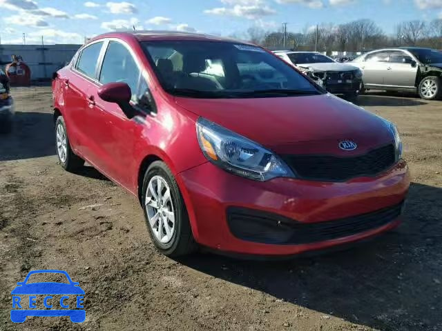2014 KIA RIO LX KNADM4A32E6331945 image 0