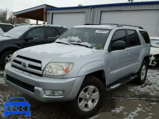 2004 TOYOTA 4RUNNER SR JTEBU14R748013651 image 1