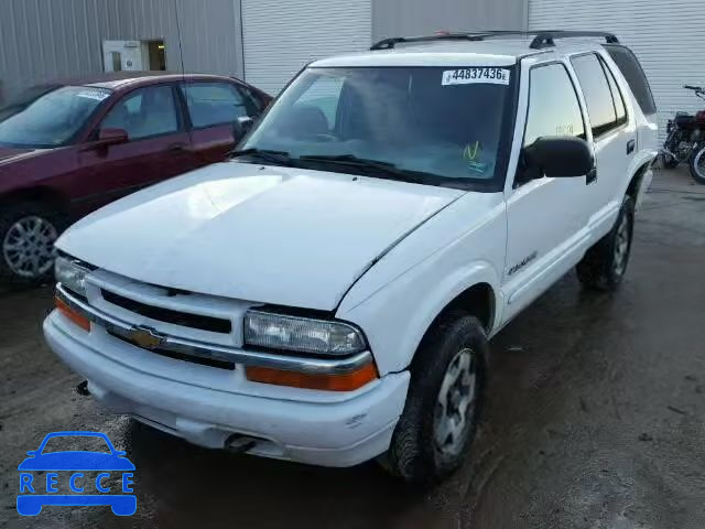 2004 CHEVROLET BLAZER 1GNDT13X54K162604 image 1