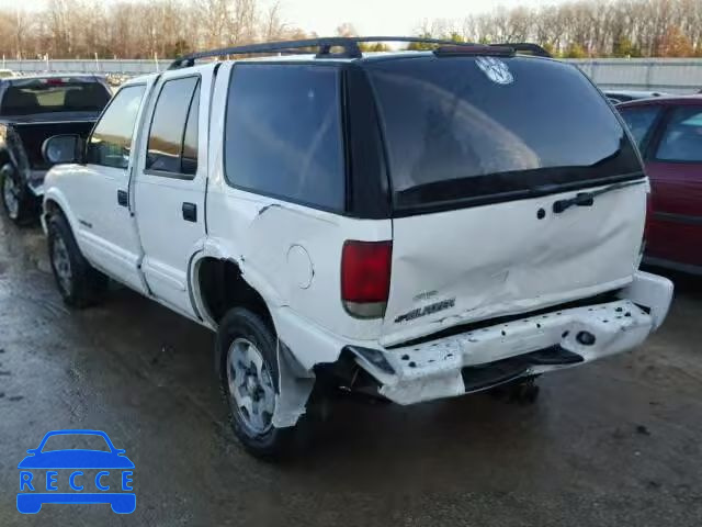 2004 CHEVROLET BLAZER 1GNDT13X54K162604 image 2