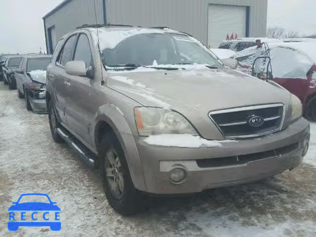 2004 KIA SORENTO EX KNDJC733545265189 image 0