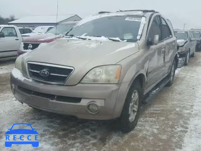 2004 KIA SORENTO EX KNDJC733545265189 image 1