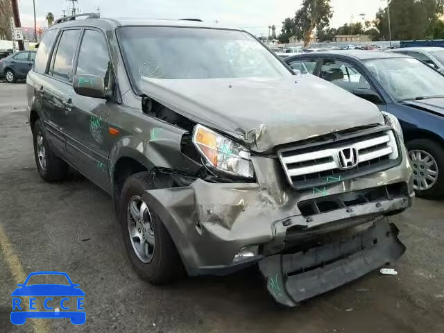 2007 HONDA PILOT EXL 5FNYF28577B033683 image 0