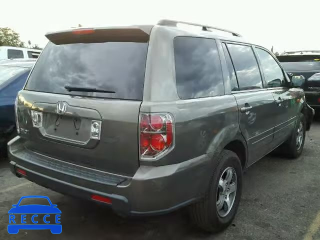 2007 HONDA PILOT EXL 5FNYF28577B033683 image 3