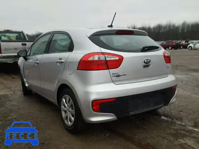 2016 KIA RIO LX KNADM5A30G6638670 image 2
