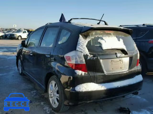 2009 HONDA FIT SPORT JHMGE88679S000875 image 2