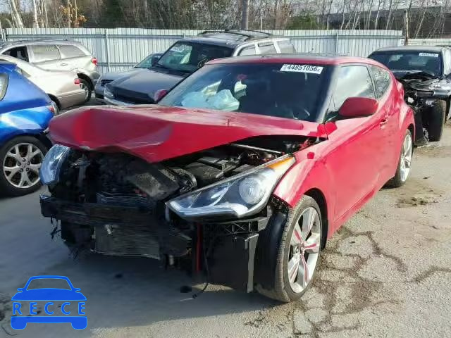 2014 HYUNDAI VELOSTER KMHTC6AD5EU192732 image 1