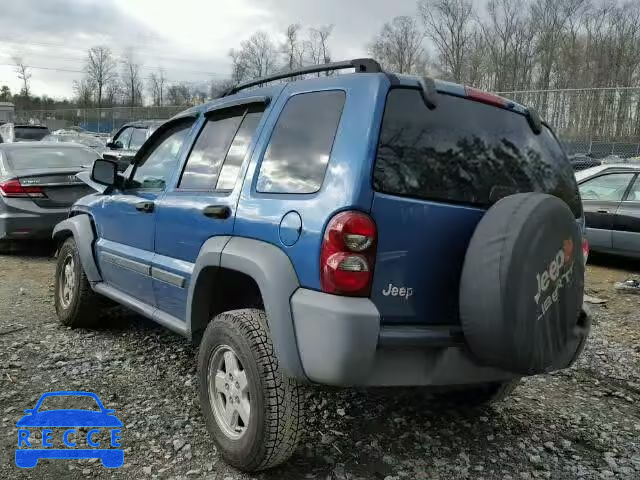 2005 JEEP LIBERTY SP 1J4GL48K45W521790 image 2