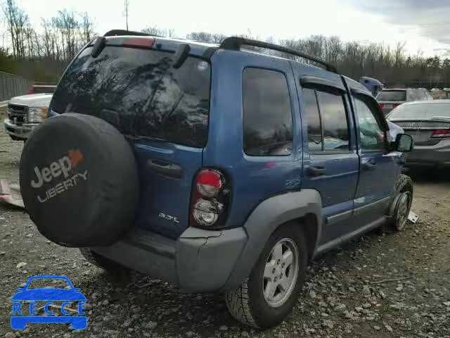 2005 JEEP LIBERTY SP 1J4GL48K45W521790 image 3